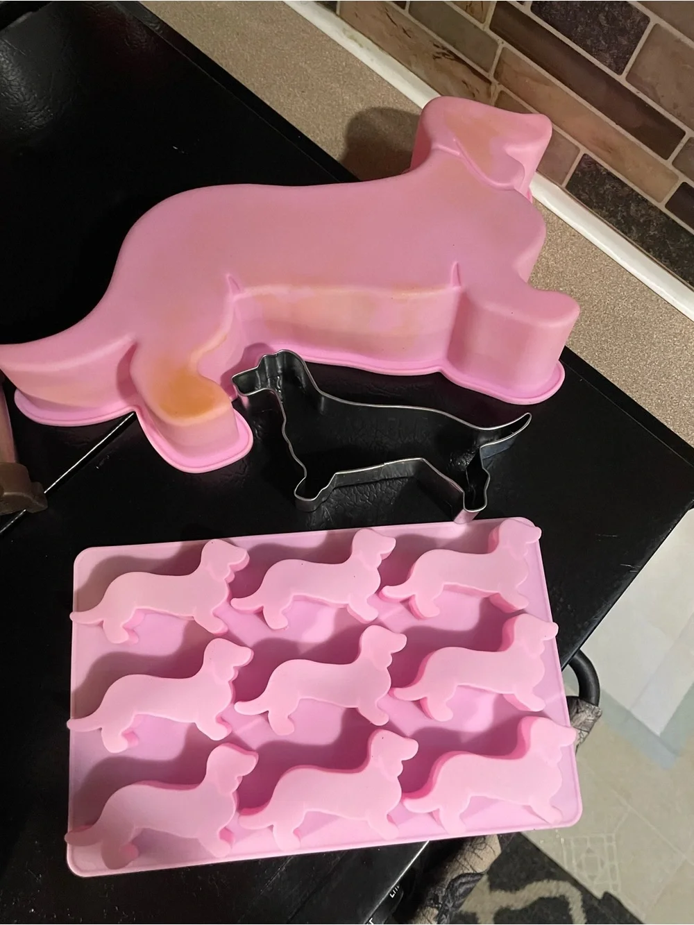Dachshund Baking & Kitchen Lot – 5 Pieces